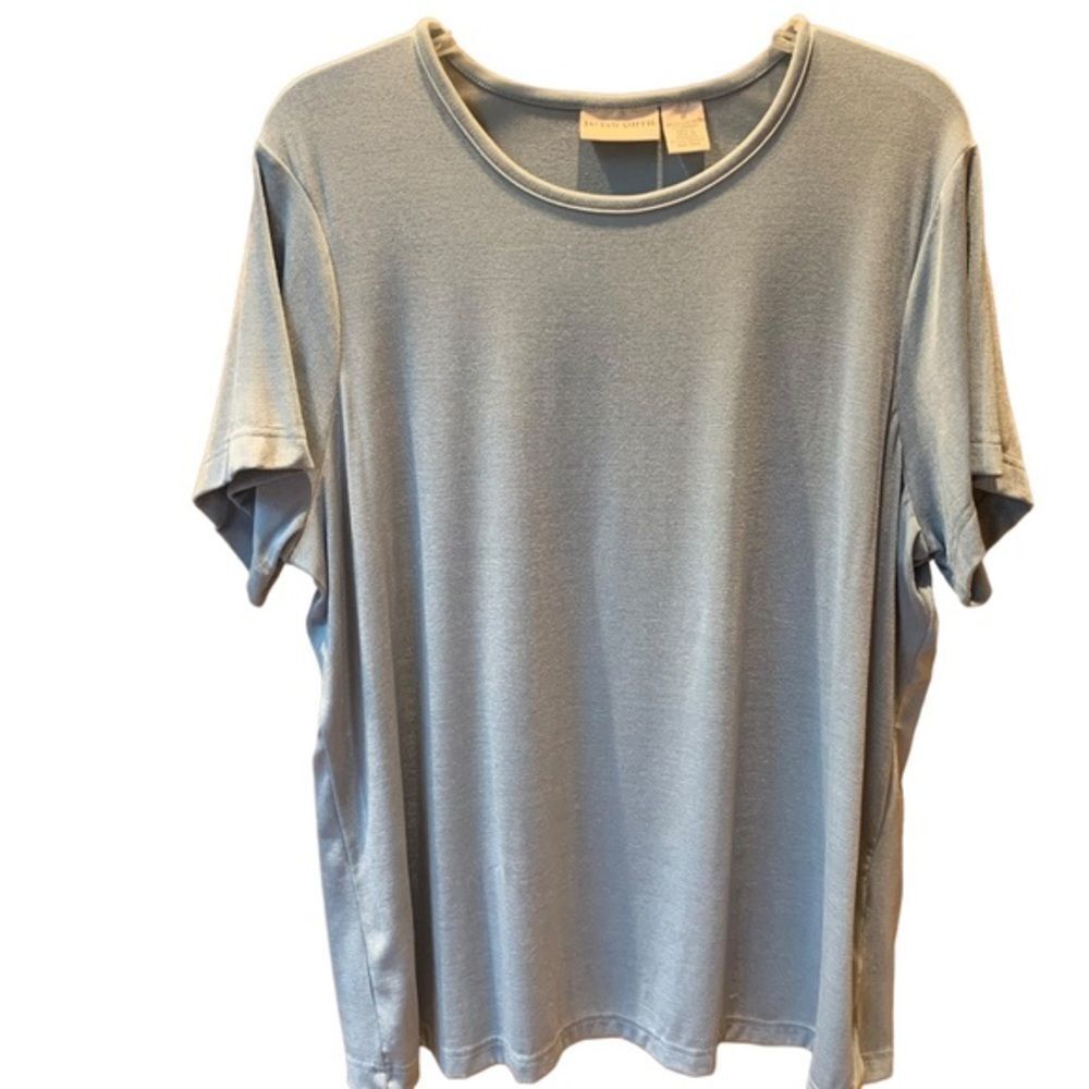 Jaclyn Smith Light‎ Blue Top 1X